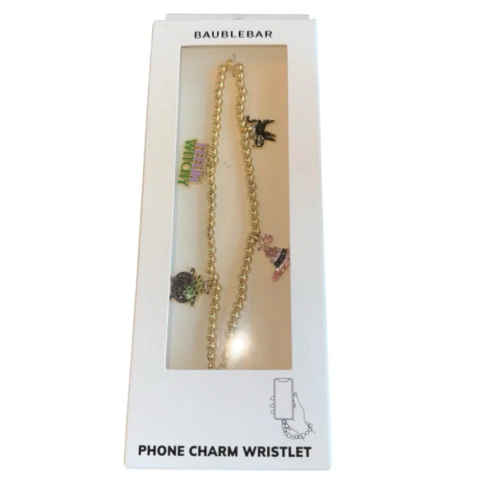 BaubleBar Multicolor Phone Charm Wristlet